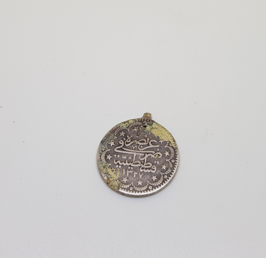 SULTAN MEHMET REŞAD DÖNEMİ GÜMÜŞ 5 KURUŞ MECİDİYE