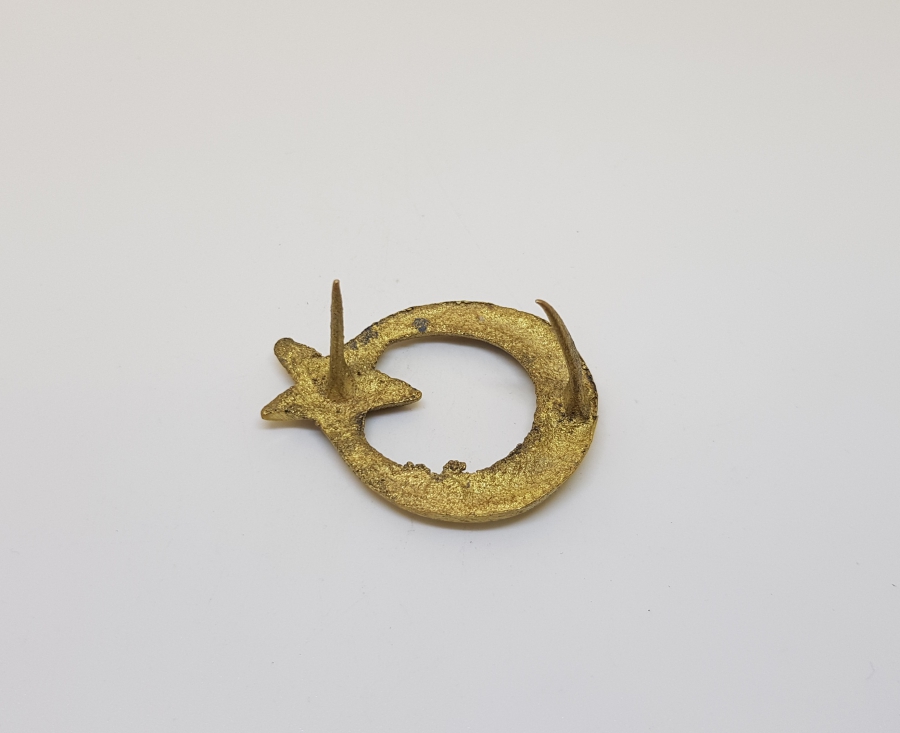 ANTİKA AY YILDIZ ŞAPKA KOKARTI