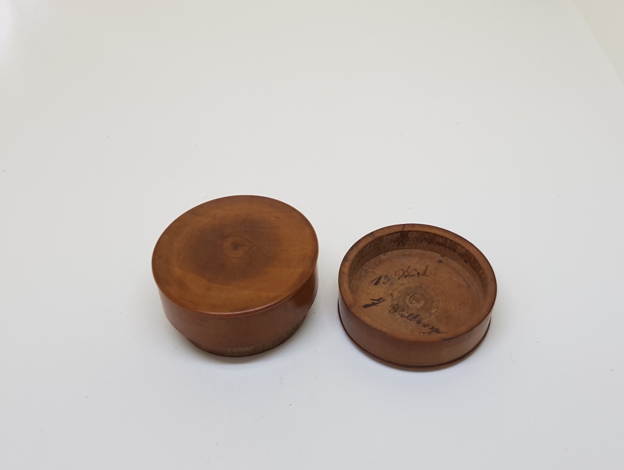 ANTİKA AHŞAP ENFİYE KUTUSU