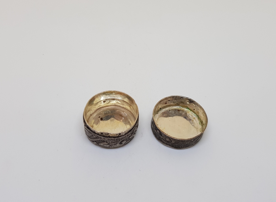 GÜMÜŞ ENFİYE KUTUSU