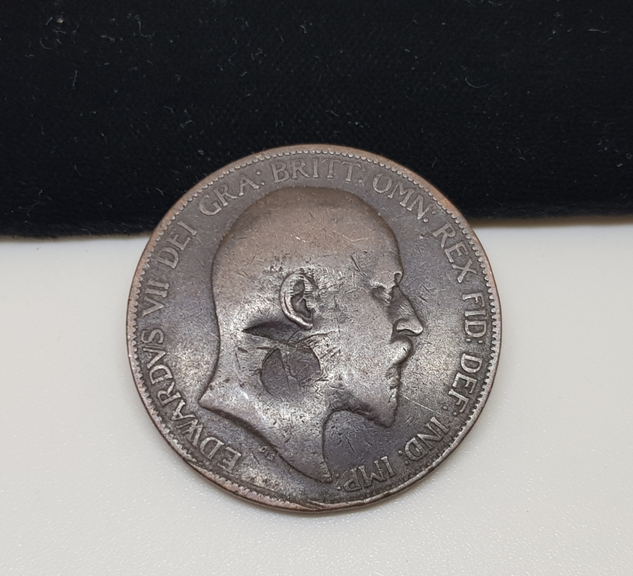 1903 İNGİLTERE ONE PENNY