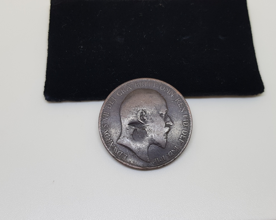 1903 İNGİLTERE ONE PENNY