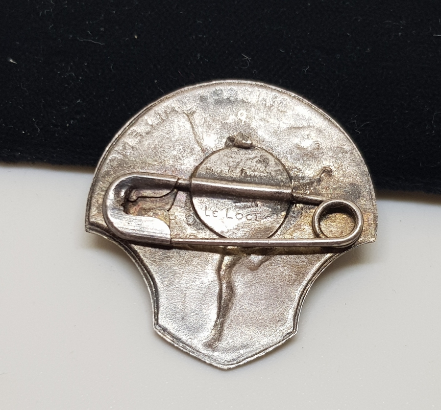 1925 TARİHLİ İSVİÇRE ALMANYA ATLETİZM YARIŞMALARI GÜMÜŞ ROZET