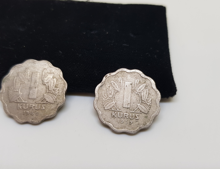 1939-1940 TARİHLİ 1 KURUŞLAR