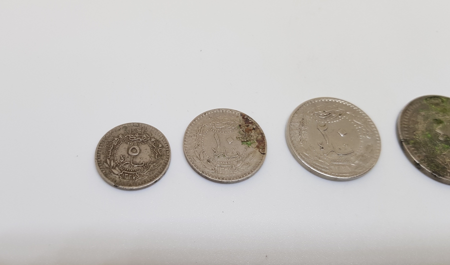 SULTAN MEHMED REŞAD DÖNEMİ NİKEL PARA SETİ