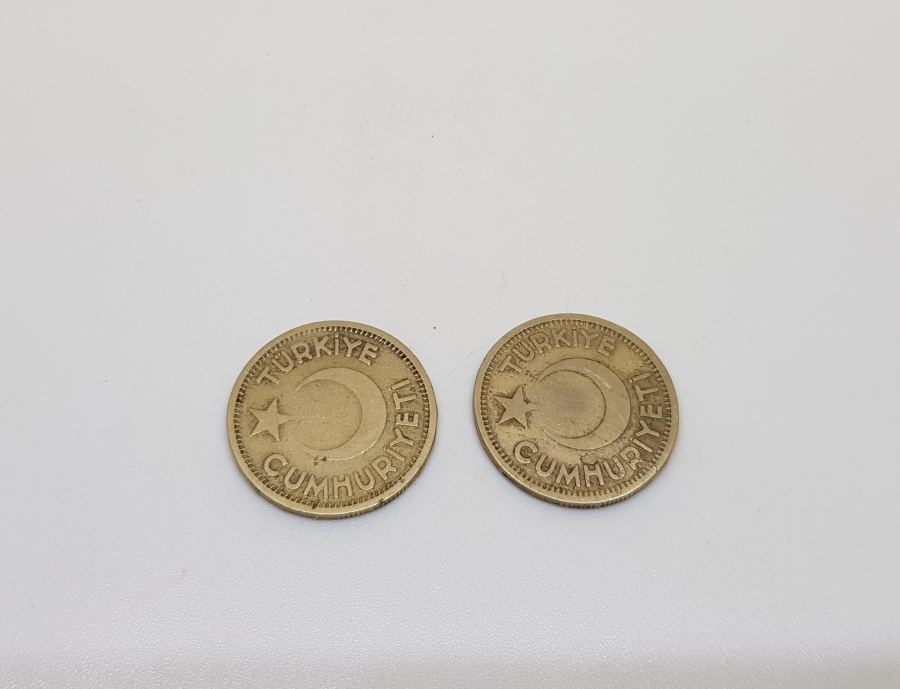 1944-1945 TARİHLİ 25 KURUŞLAR