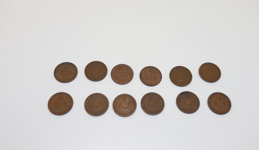 1960-1972 TARİHLERİ ARASI 5 KURUŞ SETİ