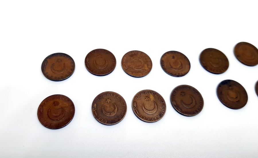 1960-1972 TARİHLERİ ARASI 5 KURUŞ SETİ