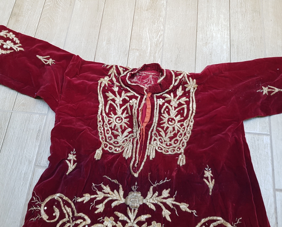 OSMANLI DÖNEMİ BİNDALLI ELBİSE