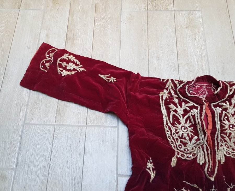 OSMANLI DÖNEMİ BİNDALLI ELBİSE