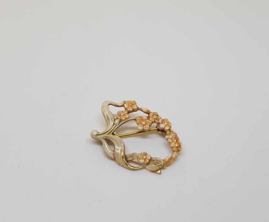 ANTİKA MİNELİ BROŞ