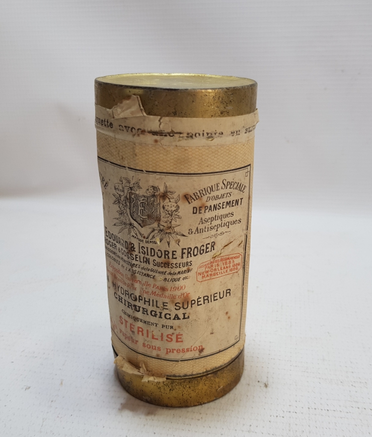 1. DÜNYA SAVAŞI DÖNEMİ ORİJİNAL KUTUSUNDA SARGI BEZİ