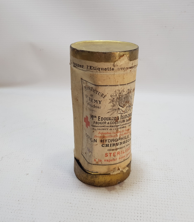 1. DÜNYA SAVAŞI DÖNEMİ ORİJİNAL KUTUSUNDA SARGI BEZİ