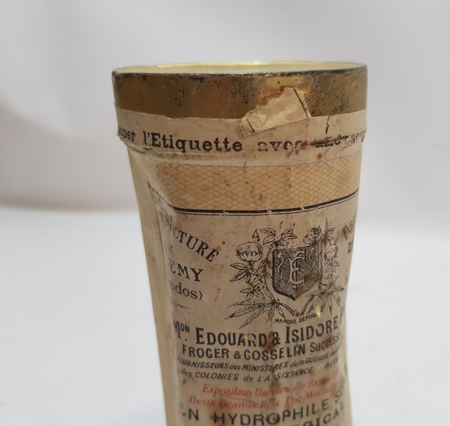 1. DÜNYA SAVAŞI DÖNEMİ ORİJİNAL KUTUSUNDA SARGI BEZİ