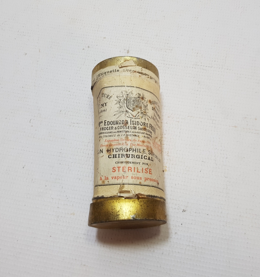 1. DÜNYA SAVAŞI DÖNEMİ ORİJİNAL KUTUSUNDA SARGI BEZİ