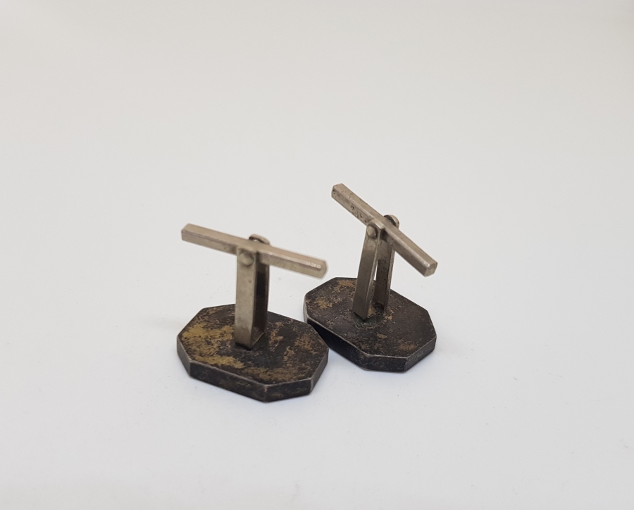 ANTİKA GÜMÜŞ KOL DÜĞMELERİ