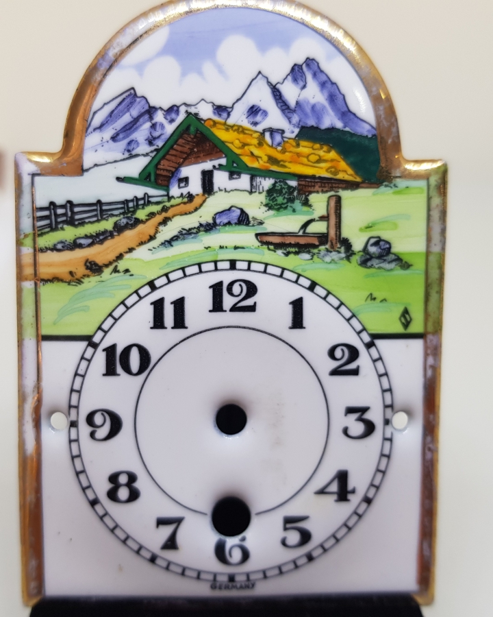 ANTİKA EMAYE SAAT KADRANI