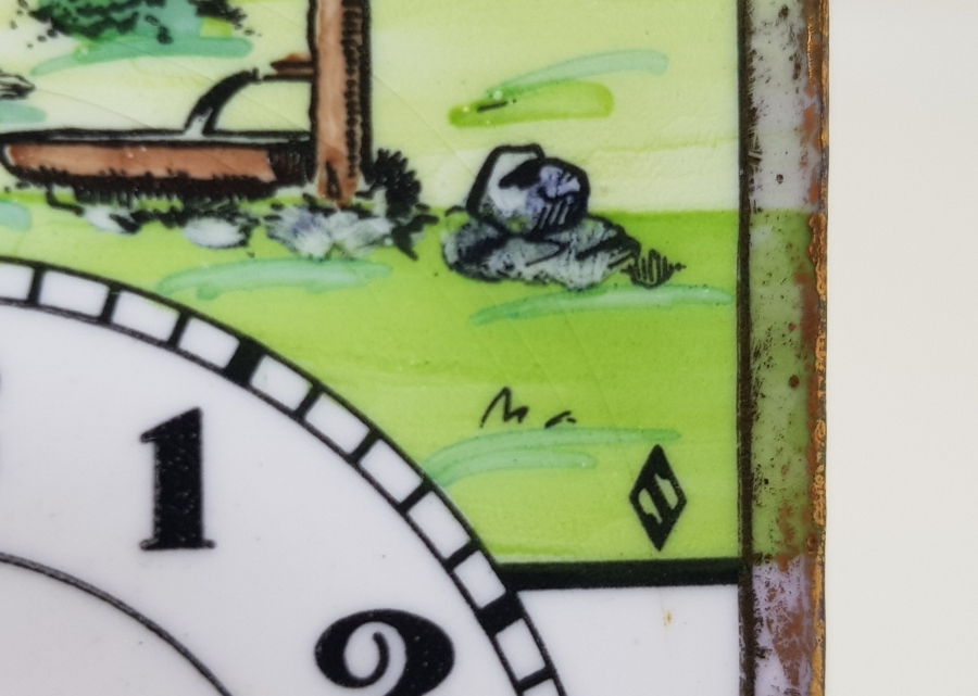 ANTİKA EMAYE SAAT KADRANI