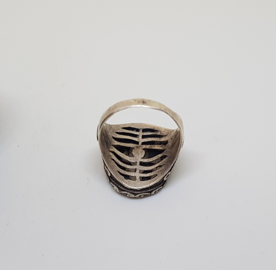 ELİF VE VAV TEMALI GÜMÜŞ YÜZÜK