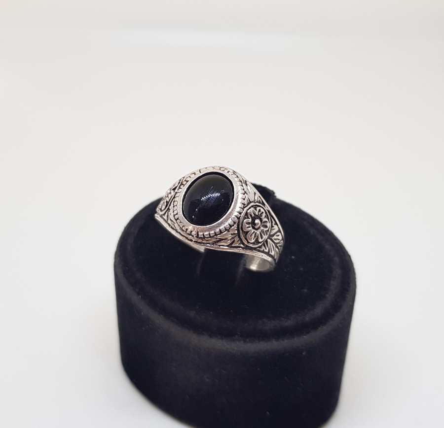 OLTU TAŞLI GÜMÜŞ YÜZÜK