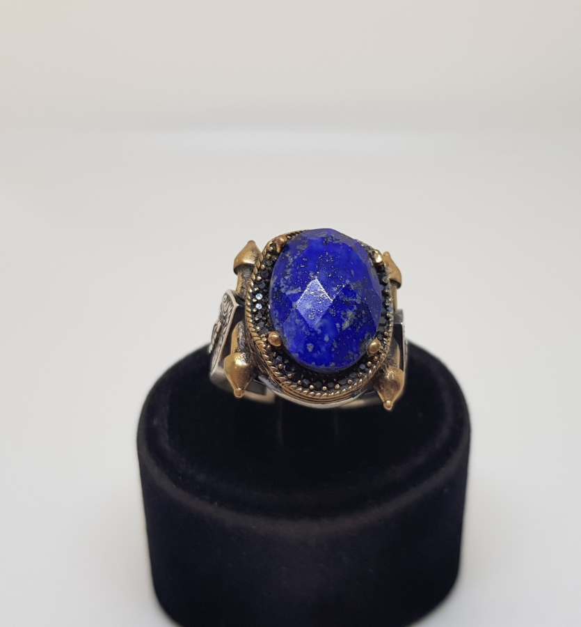 LAPİS TAŞLI GÜMÜŞ YÜZÜK