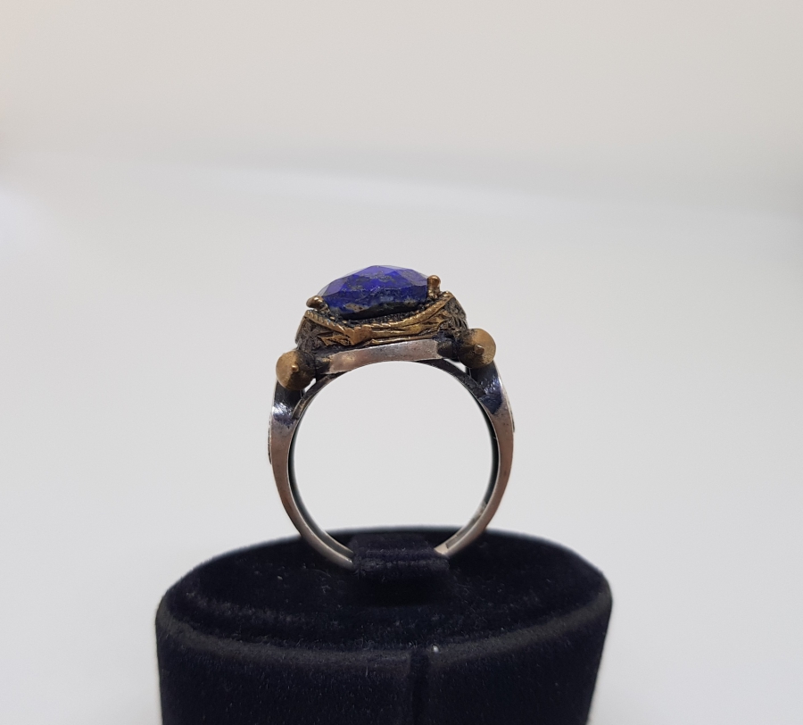 LAPİS TAŞLI GÜMÜŞ YÜZÜK