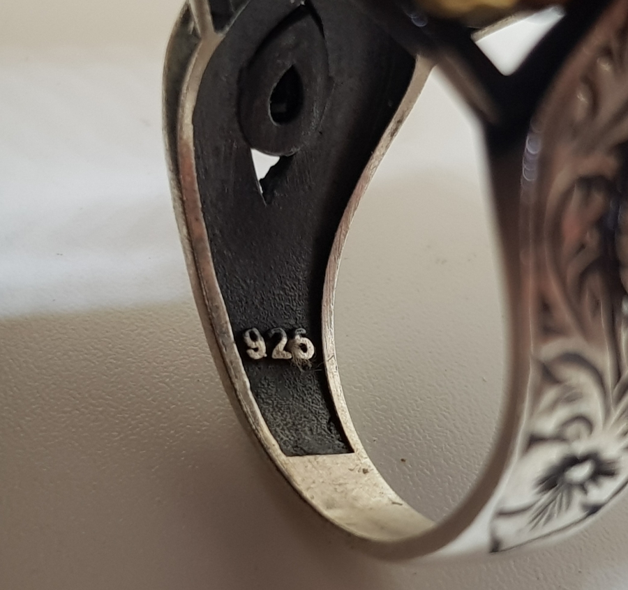 LAPİS TAŞLI GÜMÜŞ YÜZÜK