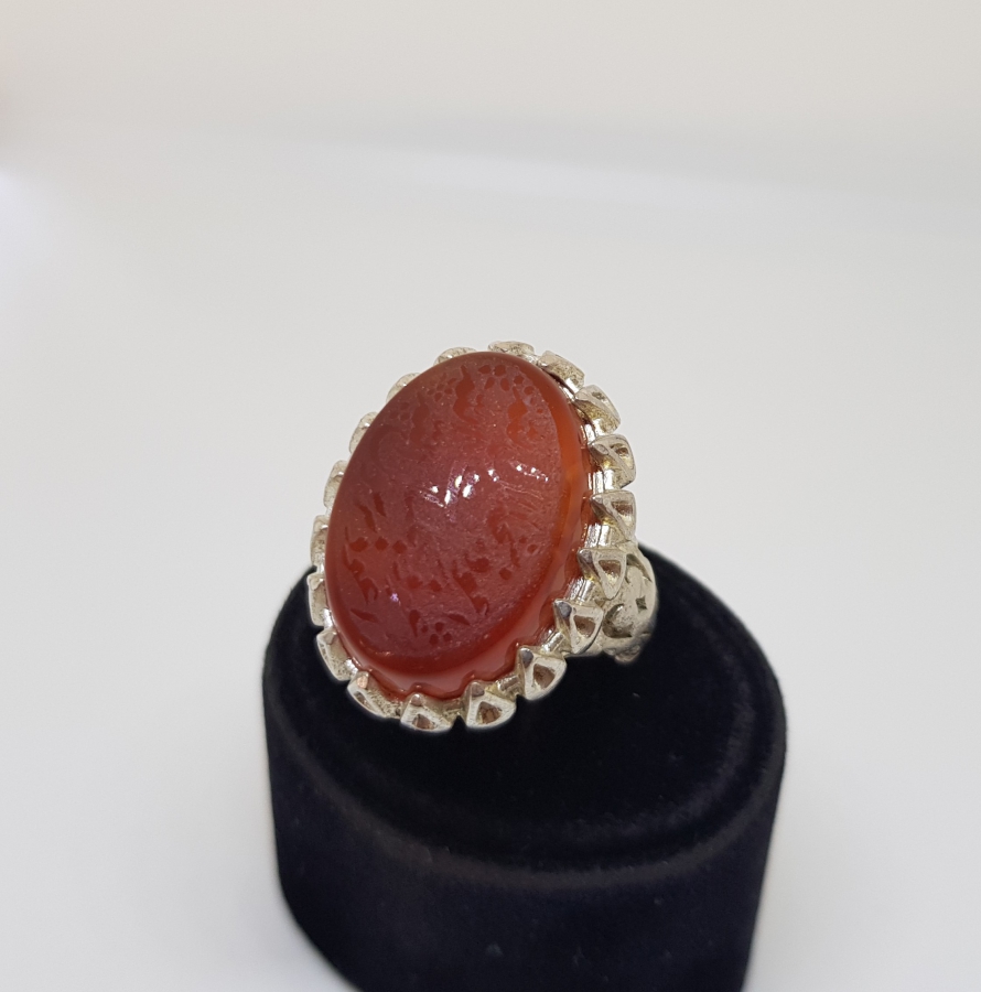 İRAN İŞİ AKİK TAŞLI YÜZÜK