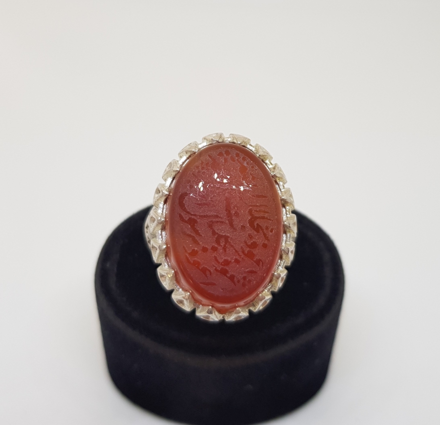 İRAN İŞİ AKİK TAŞLI YÜZÜK