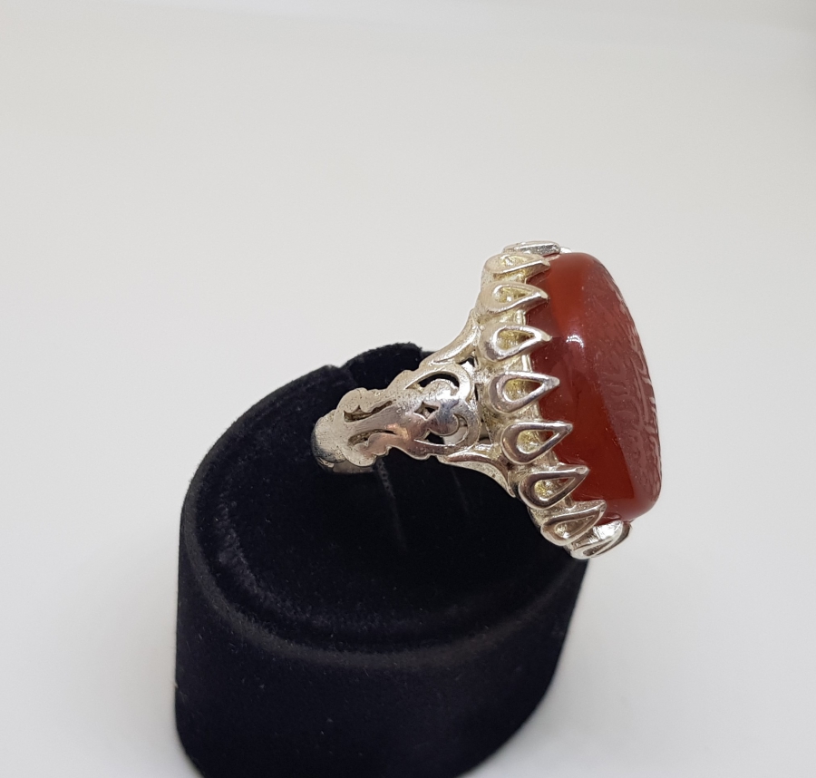 İRAN İŞİ AKİK TAŞLI YÜZÜK