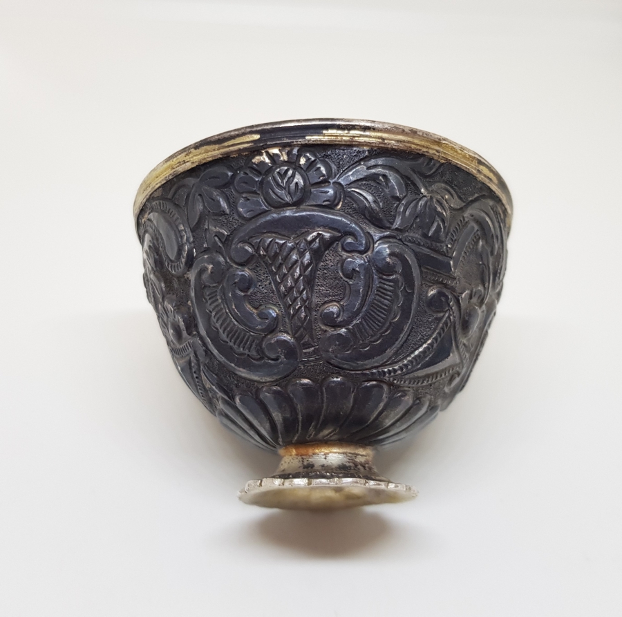 OSMANLI DÖNEMİ GÜMÜŞ FİNCAN ZARFI