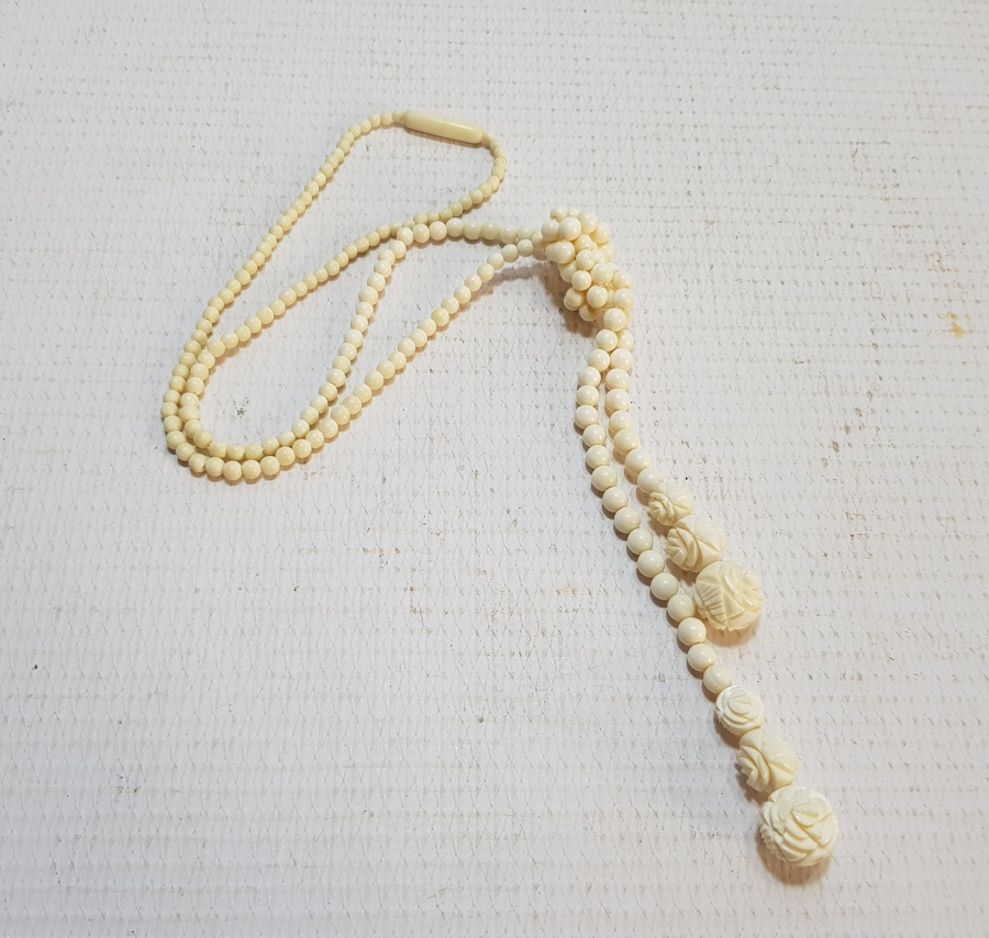 ANTİKA FİLDİŞİ GERDANLIK