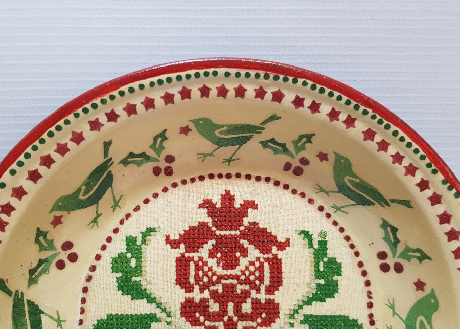 ANTİKA SANATÇI İŞİ EMAYE TABAK