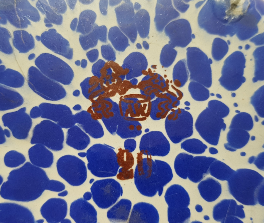 ANTİKA SANATÇI İŞİ EMAYE TABAK