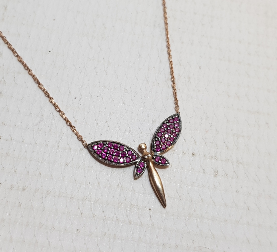 YUSUFÇUK TEMALI GÜMÜŞ KOLYE