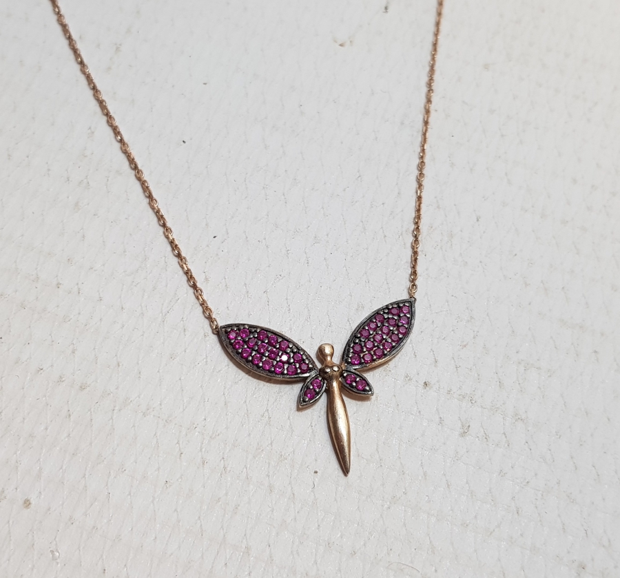 YUSUFÇUK TEMALI GÜMÜŞ KOLYE