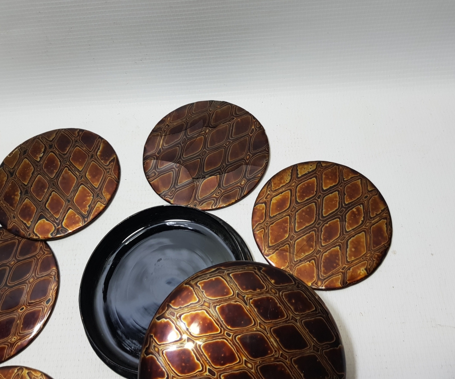 ANTİKA PAPIER MACHE KUTU VE BARDAK ALTLIKLARI