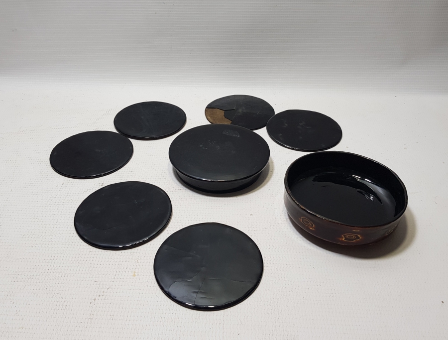 ANTİKA PAPIER MACHE KUTU VE BARDAK ALTLIKLARI