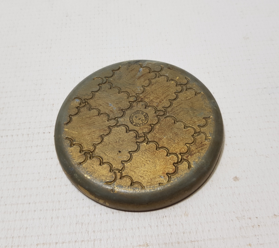 ANTİKA AHŞAP BARDAK ALTLIĞI