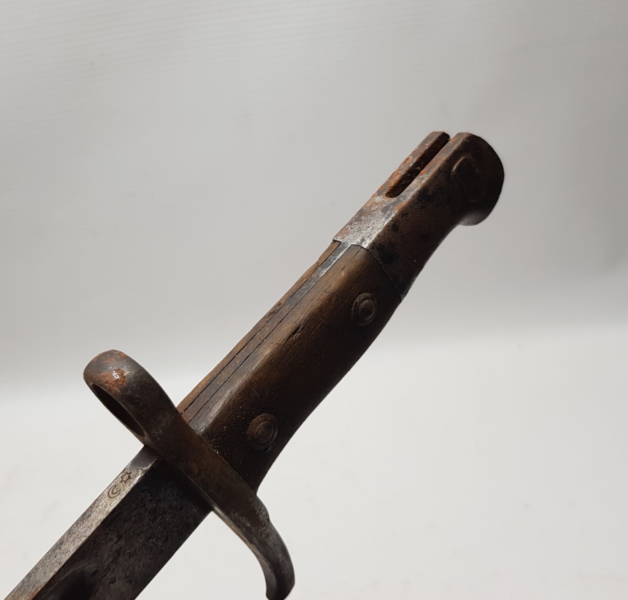 1. DÜNYA SAVAŞI OSMANLICA YAZILI VE TUĞRALI NADİR SÜNGÜ