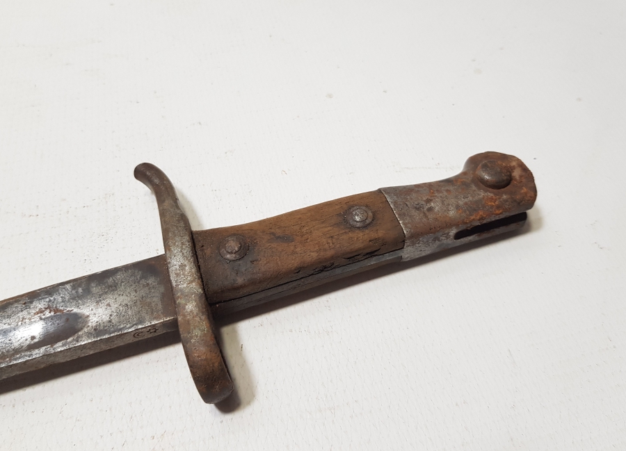 1. DÜNYA SAVAŞI OSMANLICA YAZILI VE TUĞRALI NADİR SÜNGÜ