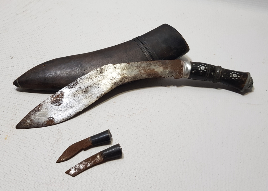 1. DÜNYA SAVAŞI HİNT ASKER KAMASI - KUKRİ