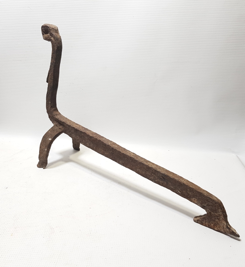 OSMANLI DÖNEMİ HAYVAN FORMUNDA YAPILMIŞ TEKKE İŞİ ODUN EŞEĞİ - ODUN TUTMACI