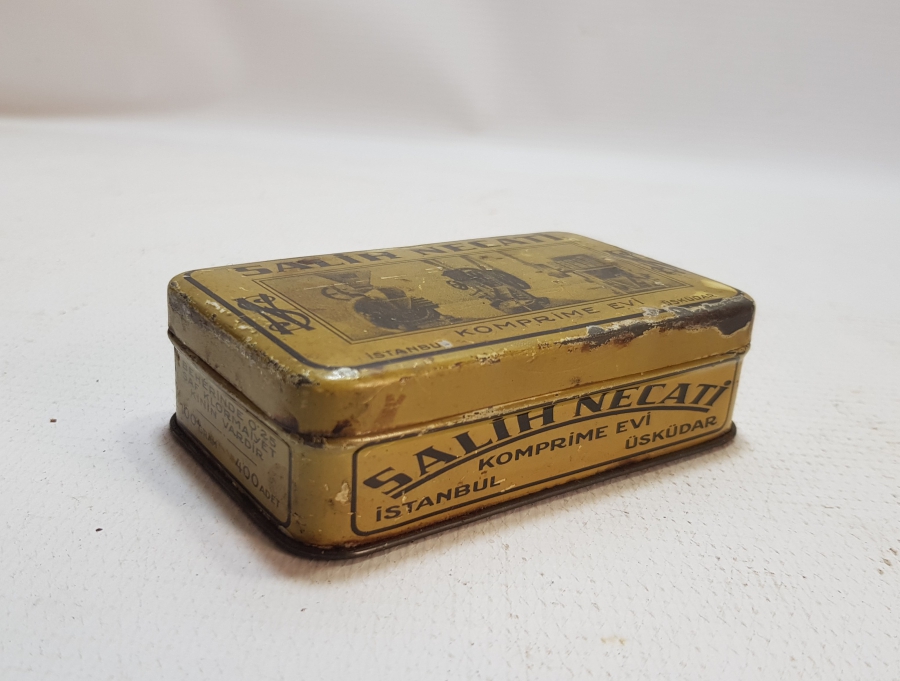 TIP TARİHİ: SALİH NECATİ İLAÇ KUTUSU