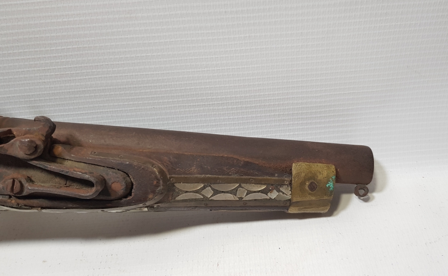 OSMANLI DÖNEMİ SEDEF ÇAKMA PİŞTOV