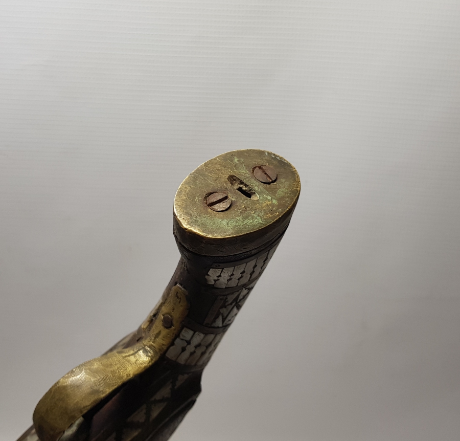 OSMANLI DÖNEMİ SEDEF ÇAKMA PİŞTOV