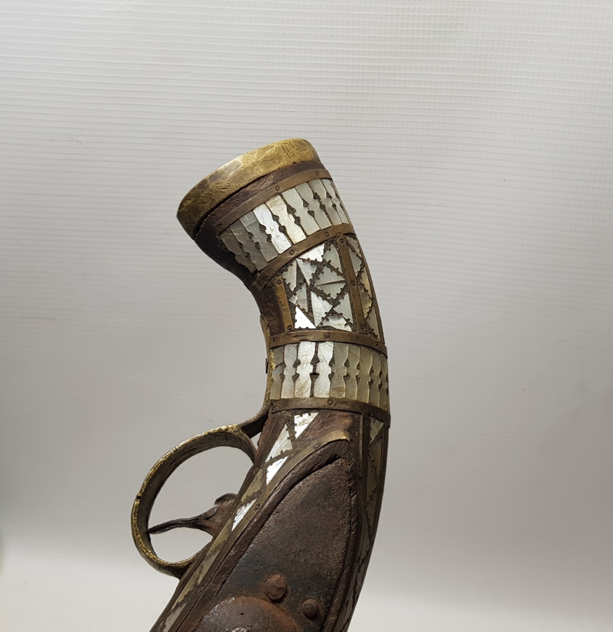 OSMANLI DÖNEMİ SEDEF ÇAKMA PİŞTOV