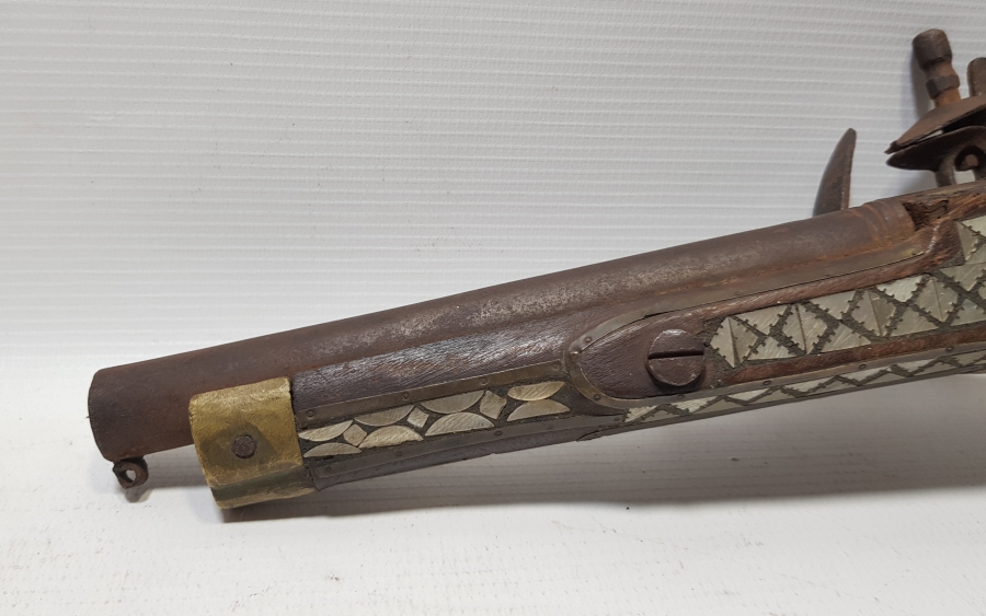 OSMANLI DÖNEMİ SEDEF ÇAKMA PİŞTOV