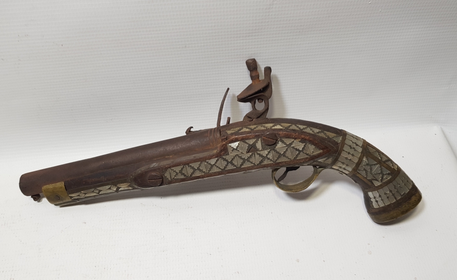 OSMANLI DÖNEMİ SEDEF ÇAKMA PİŞTOV