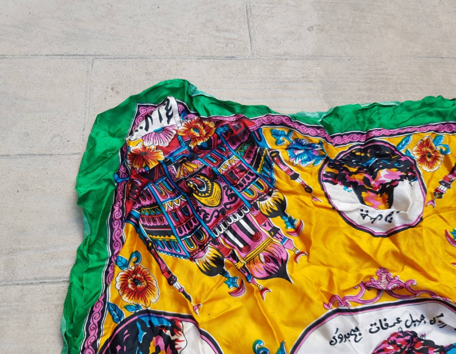 ANTİKA HACI İŞİ BAŞ ÖRTÜSÜ